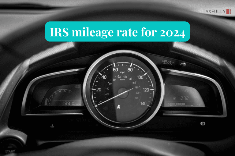 What is the IRS mileage rate for 2024 Taxfully