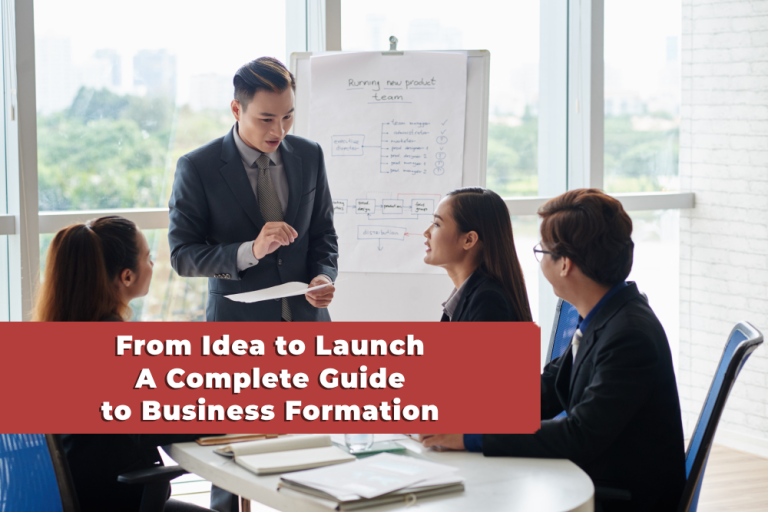 From Idea to Launch: A Complete Guide to Business Formation